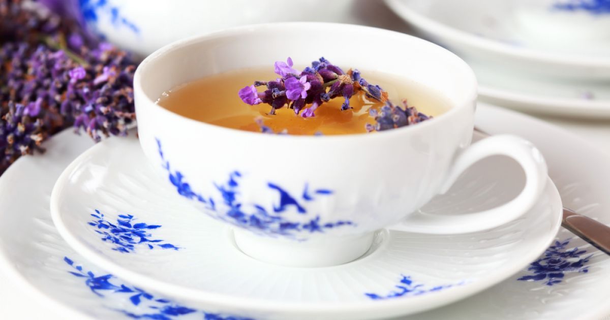 Levandų arbata