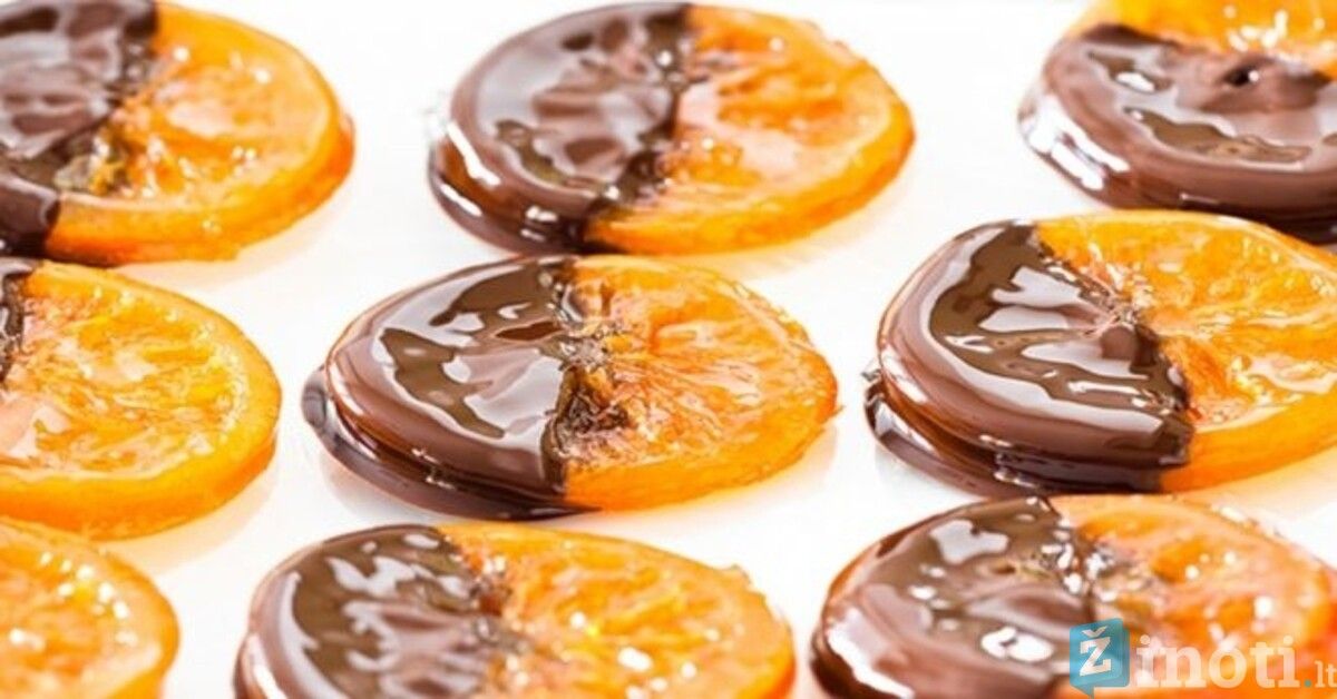 Karamelizuoti apelsinai: geriausias desertas prie arbatos