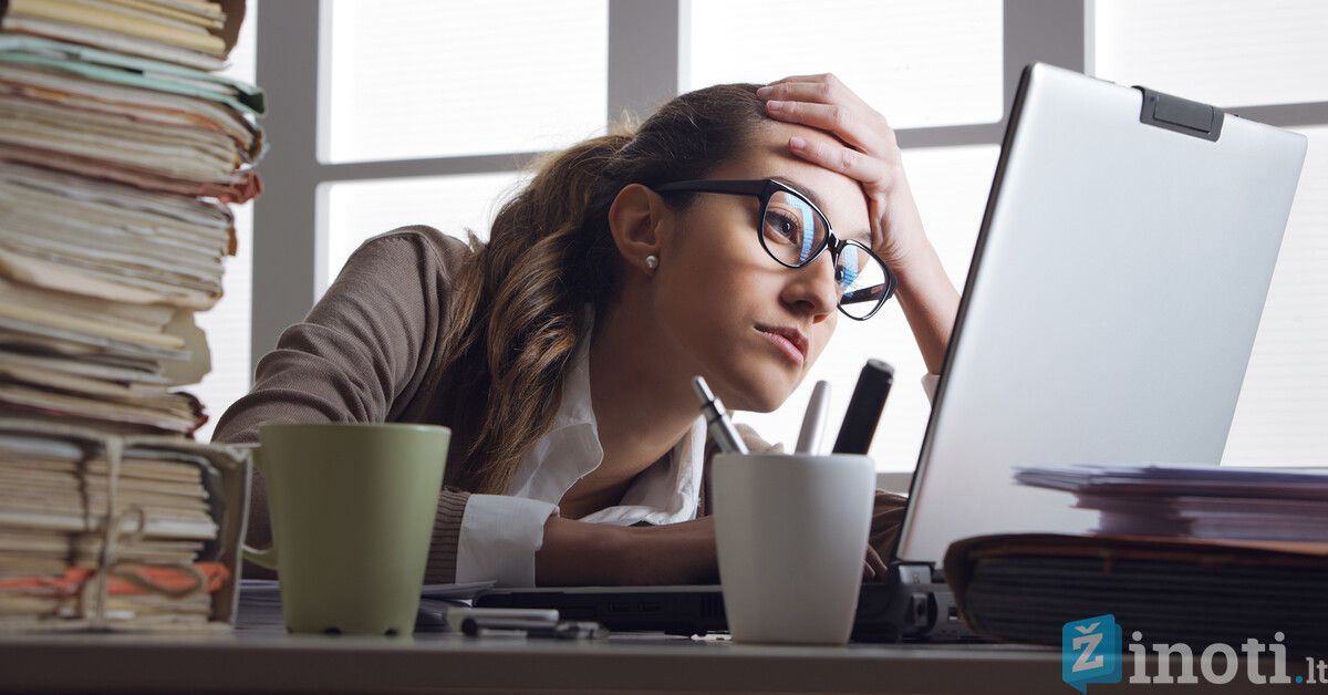 6 požymiai, kurie įrodo, kad esate tikras darboholikas