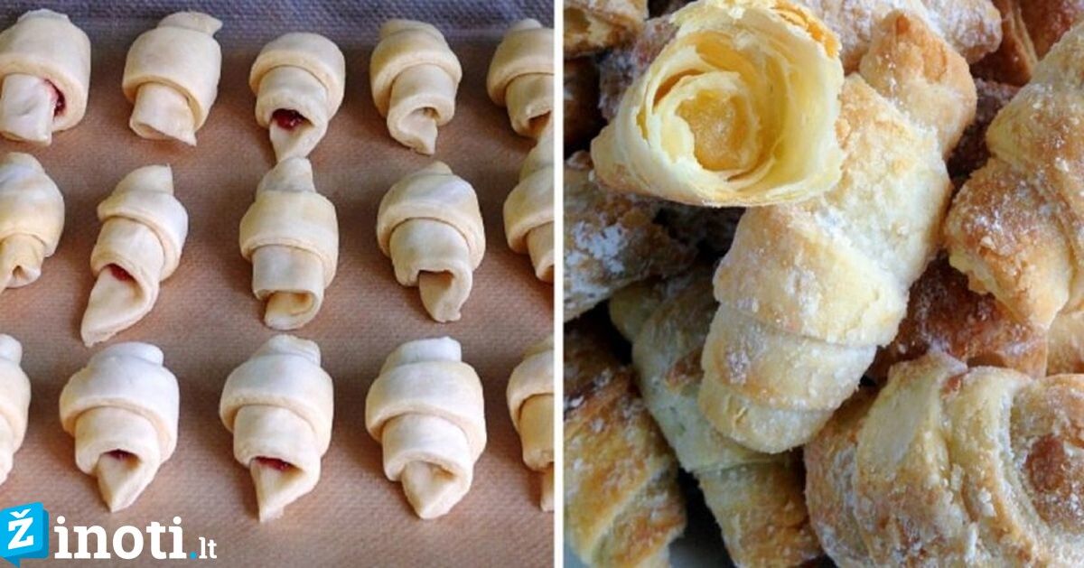 Minkšti prancūziški rageliai. Skonis privers pasijusti tarsi danguje!