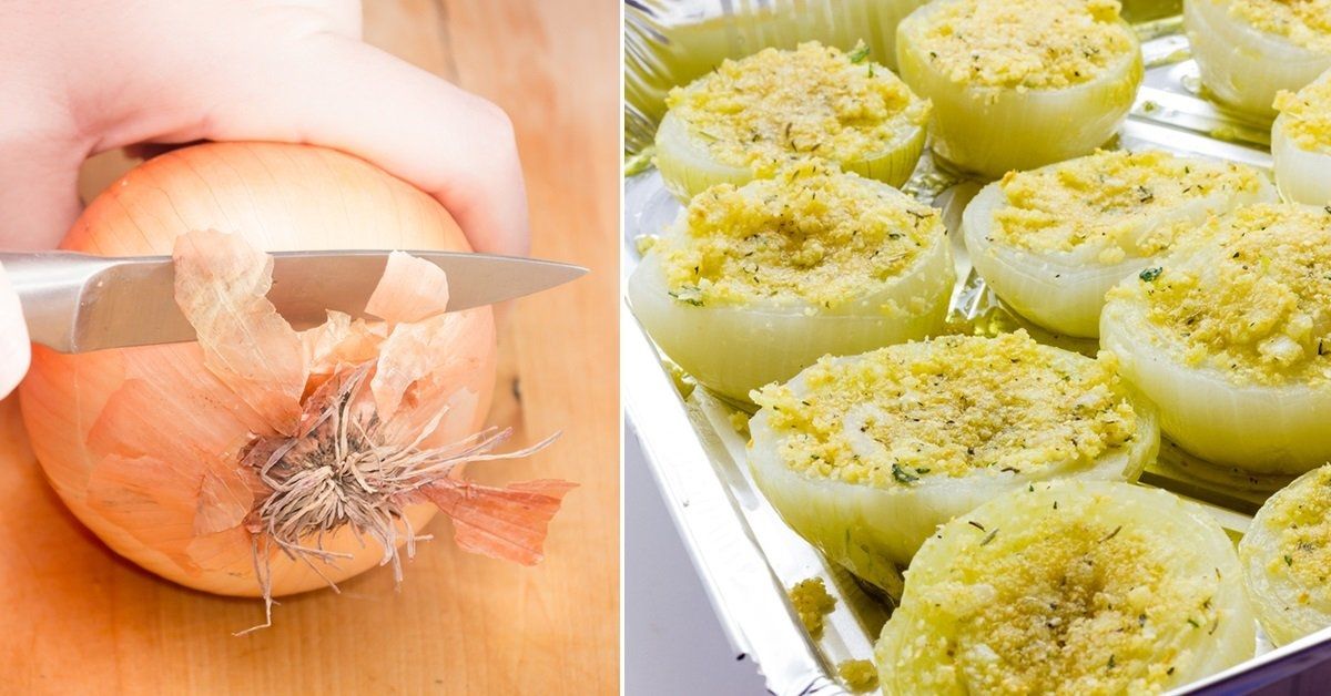 Kepti svogūnai. Neįprastas ir labai skanus užkandis