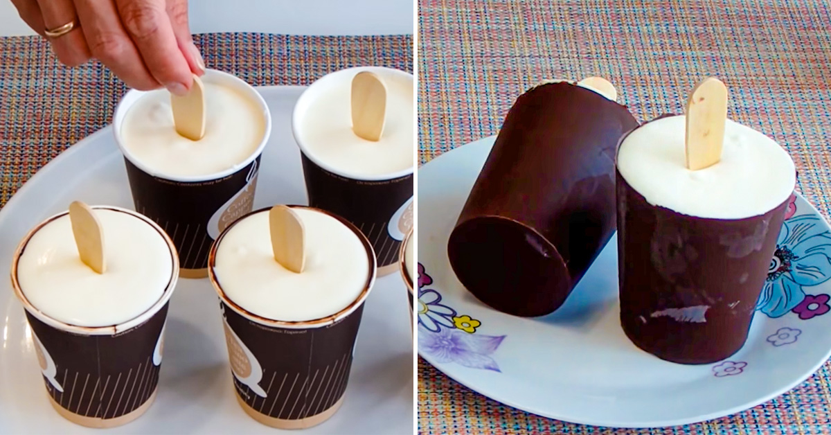 Naminiai ledai ant pagaliuko. Jokių konservantų ar dažiklių