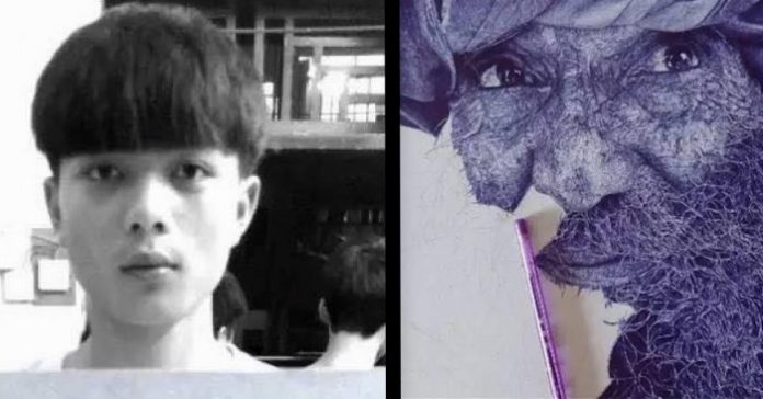 Šis 16-metis stebina savo talentu. Ir visa tai jis daro su paprastu tušinuku!