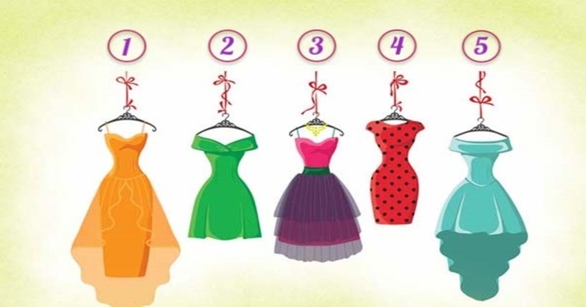 Testas: pasirinkite suknelę ir sužinokite, kokio partnerio jums reikia