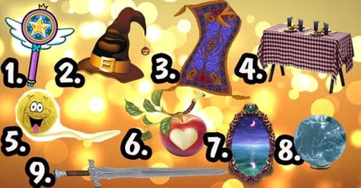 Pasirinkite du stebuklingus daiktus ir sužinokite šį tą naujo apie save