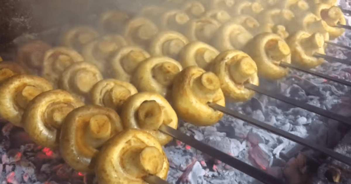 Pievagrybių iešmeliai. Puikus užkandis kiekvienam!