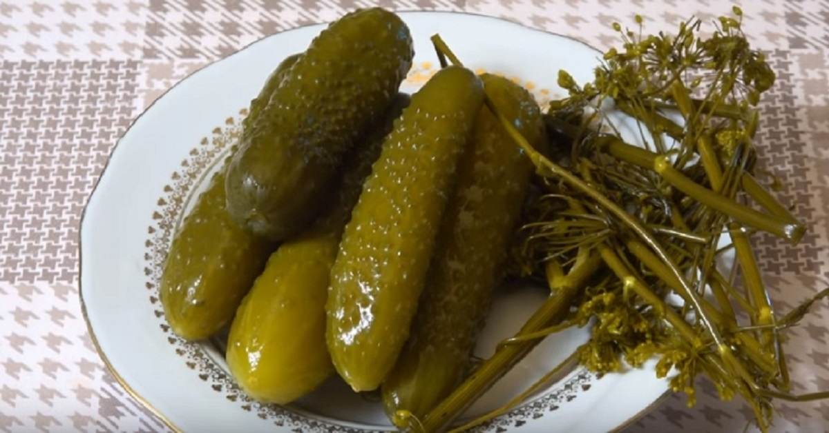 Marinuoti agurkai. Skanus delikatesas žiemai