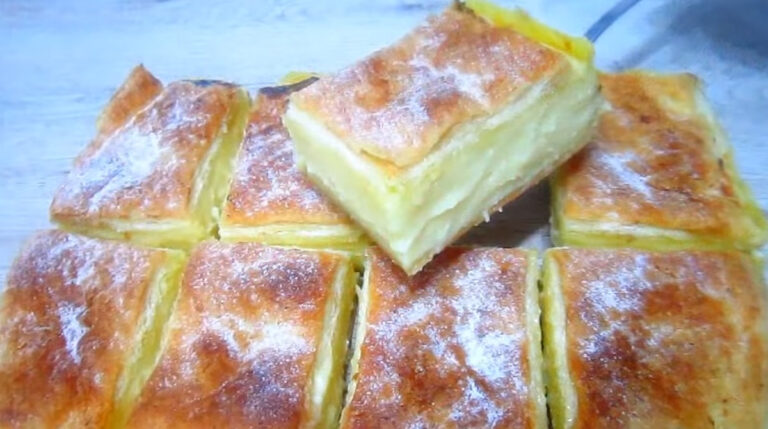 Fantastiškas sluoksniuotos tešlos pyragas su apelsinų kremu: skanus desertas, kuriam niekas negalės atsispirti!