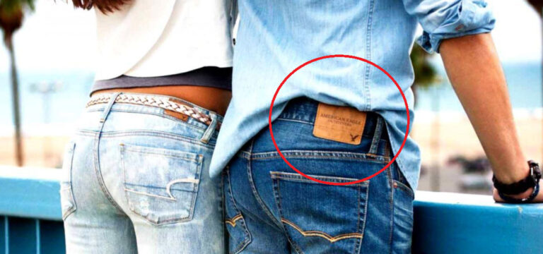 Kodėl džinsų nugarinėje dalyje jau daugiau nei 100 metų yra siuvama etiketė?