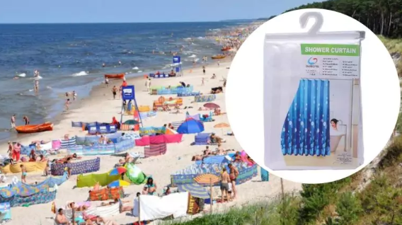 Kodėl naudinga pasiimti dušo užuolaidas į paplūdimį?