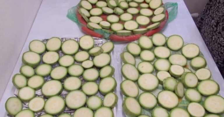 Kaip tinkamai užšaldyti cukinijas žiemai?