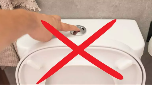 Kodėl prieš nuleidžiant vandenį reikia nuleisti unitazo dangtį?
