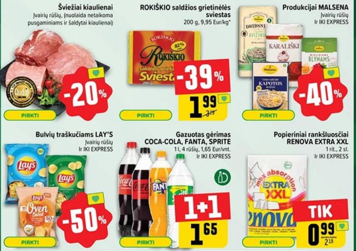 1 savaitės nuolaidos