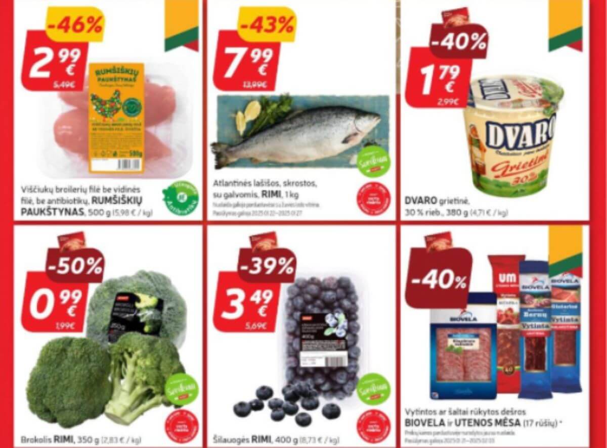 4 savaitės nuolaidos