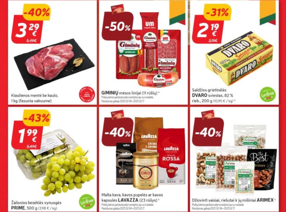 6 savaitės nuolaidos