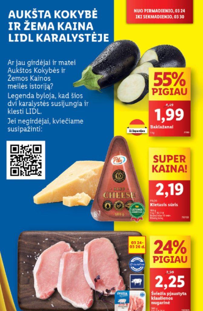 13 savaitės nuolaidos LIDL