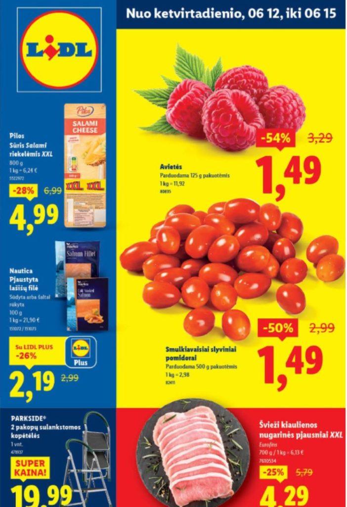 24 sav. savaitgalio akcijos LIDL