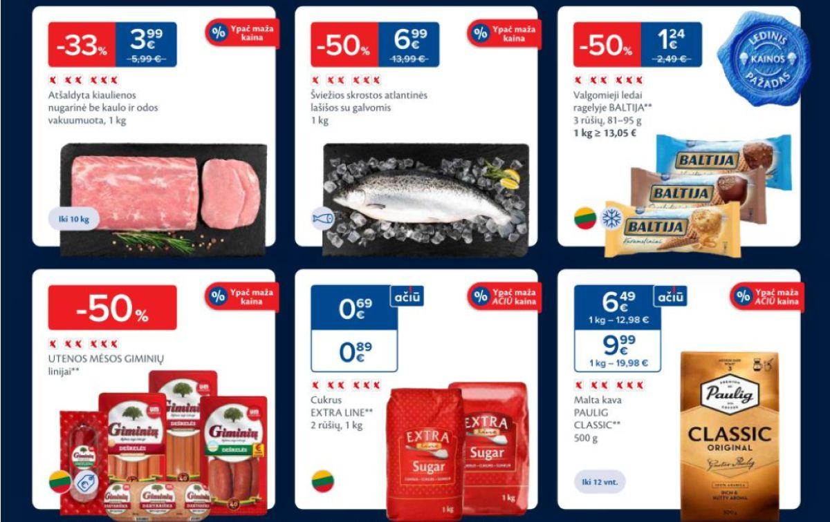 Naujausios Maxima akcijos: šios savaitės nuolaidos maisto prekėms ir ne tik
