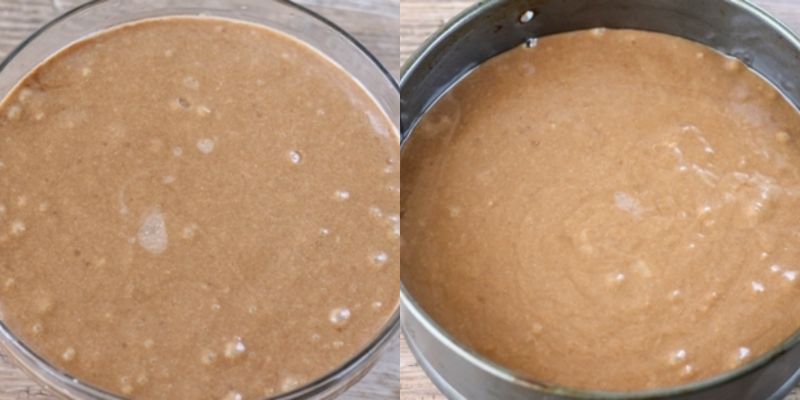 kakavinis pyragas be kiaušinių