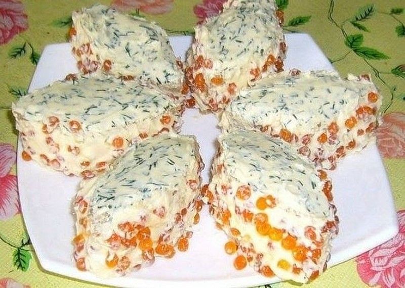 Raudonųjų ikrų užtepėlė