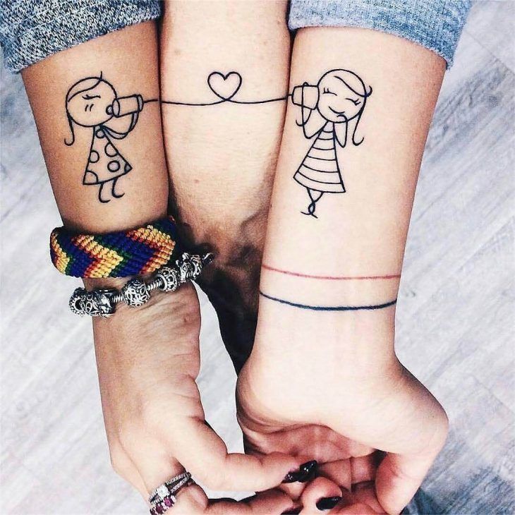 tatuiruotes draugems