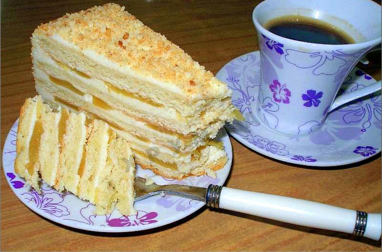 Tortas su obuoliais