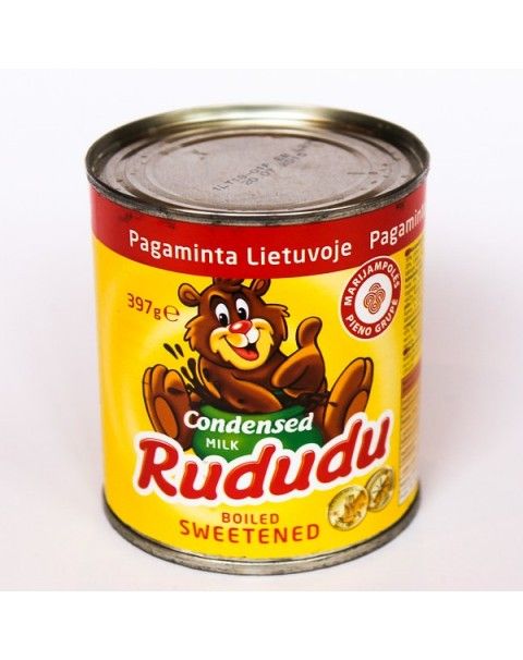pyragas su rududu