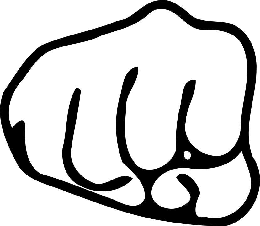gniaužiate kumštį