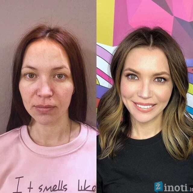 tinkama šukuosena