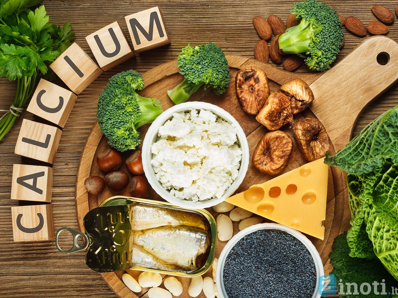 vitaminas D ir kalcis