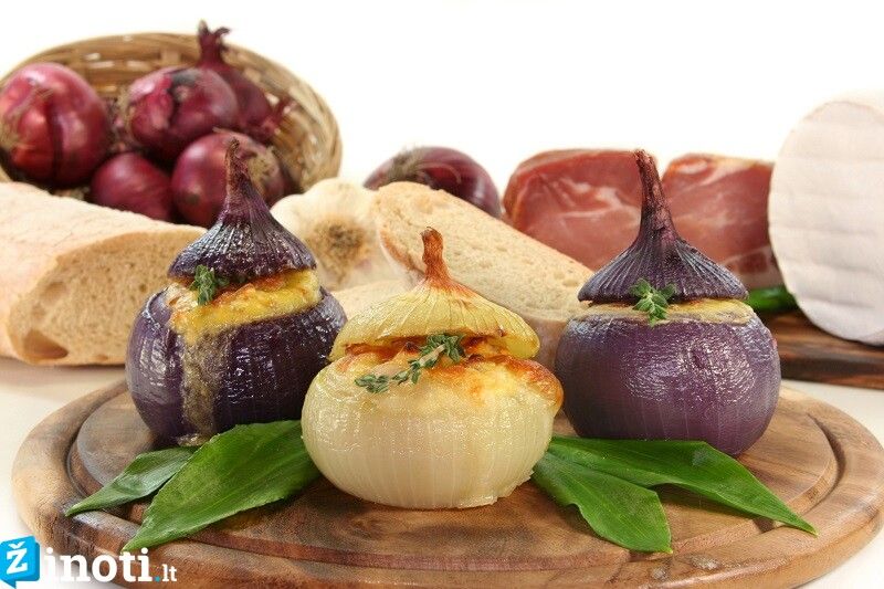 Įdaryti svogūnai