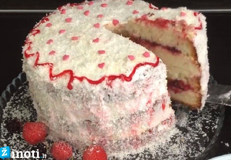Braškinis tortas