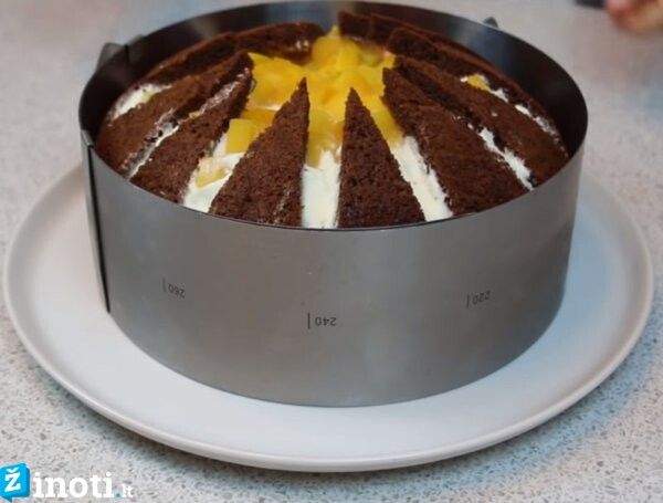 tortas „Kilimandžaras“