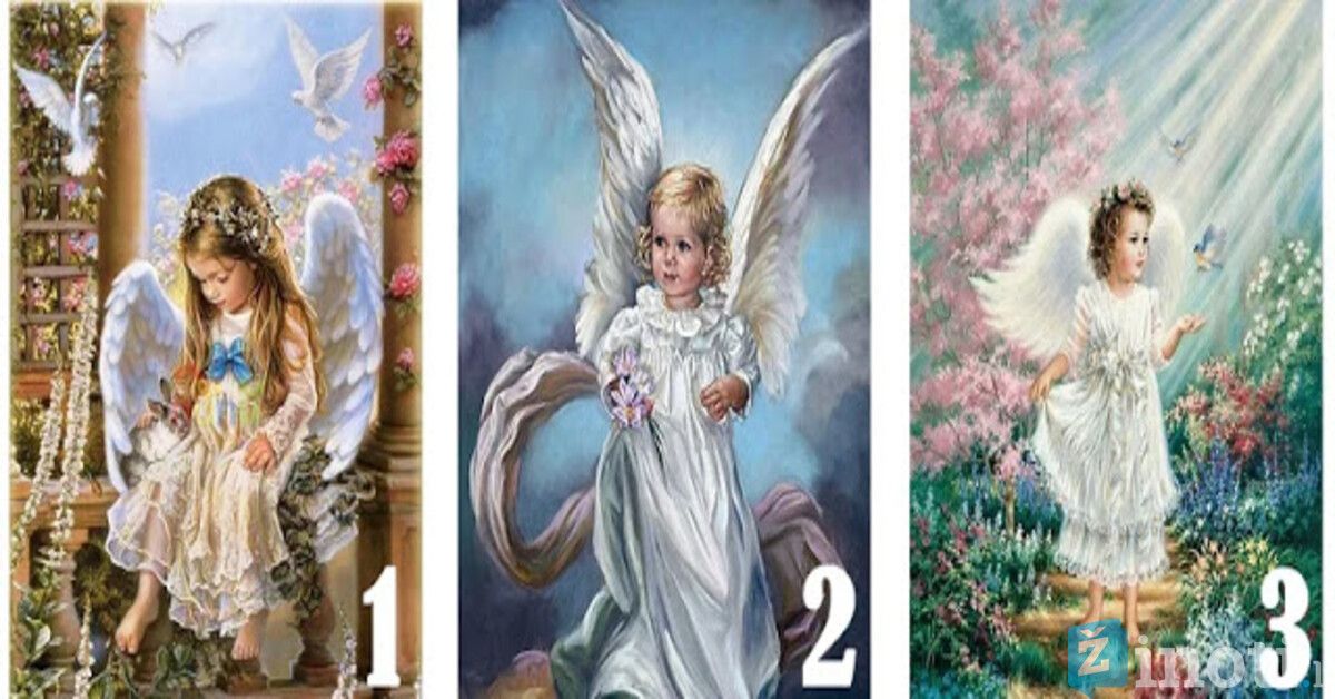 Pasirinkite angelą ir sužinokite, kokią žinią jums siunčia Visata