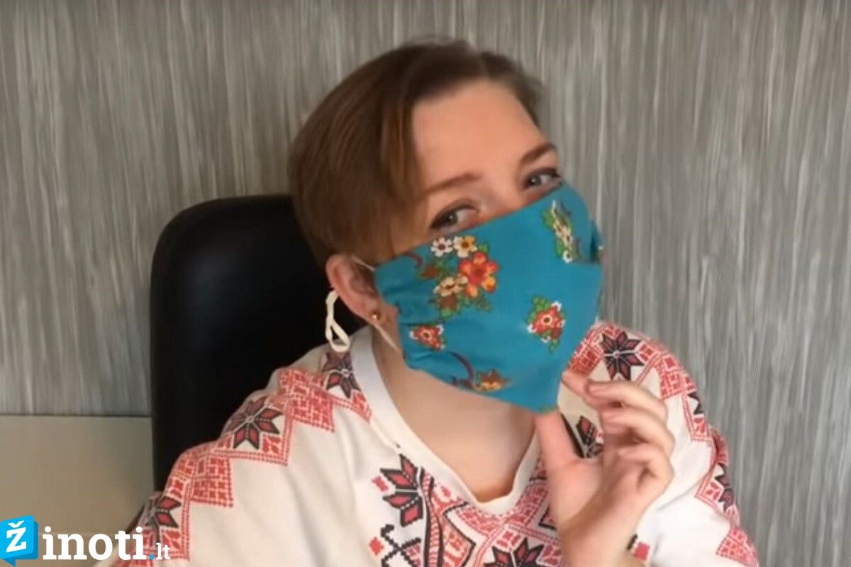 apsauginę kaukę