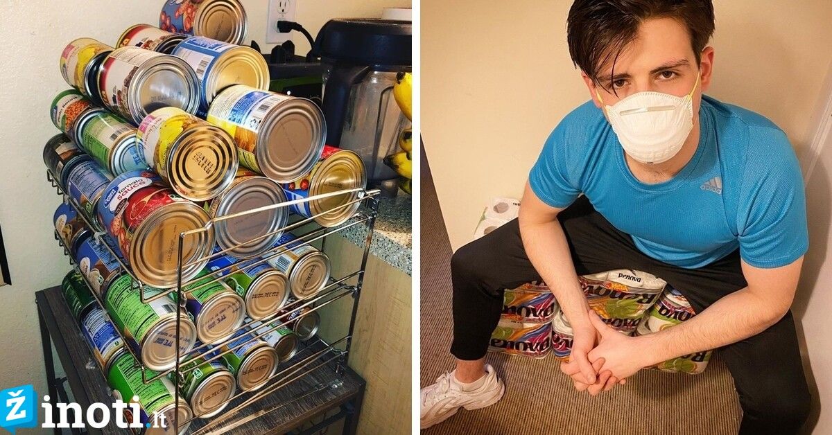 Internautai pasidalino, kaip pasiruošė būti namuose karantino metu