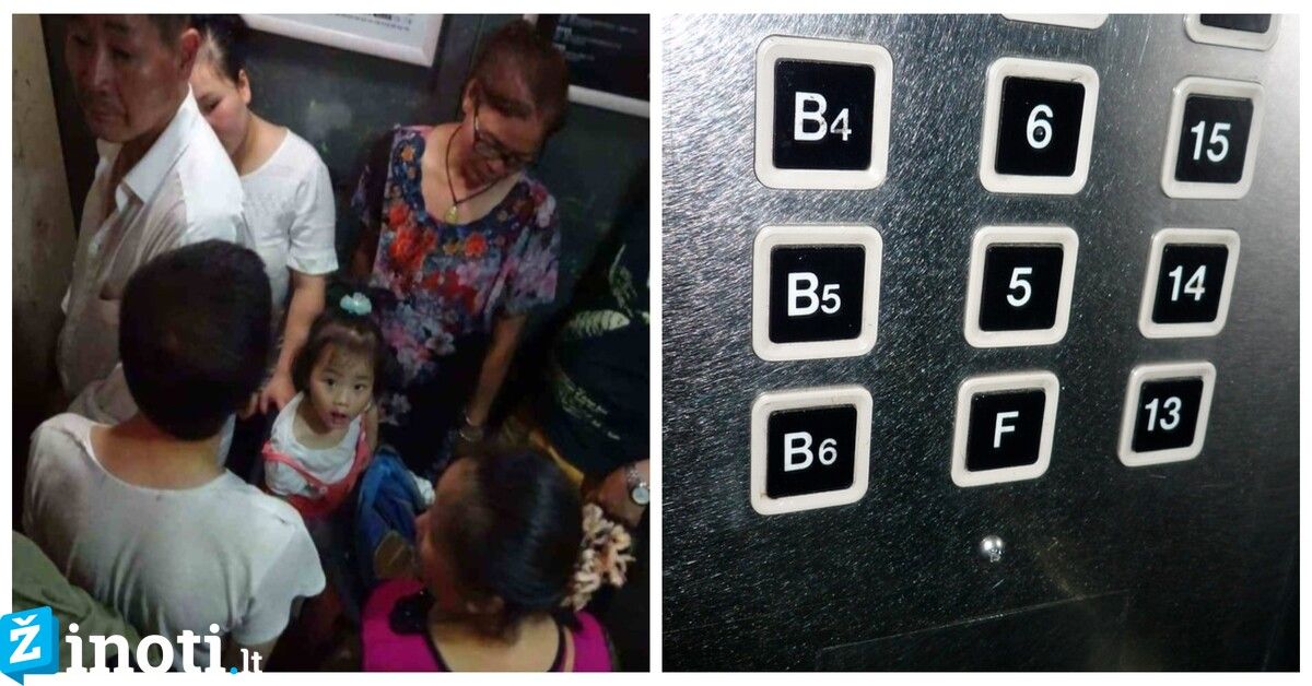 Moteris užsikrėtė koronavirusu per minutę - su sergančiu kilti vienu liftu