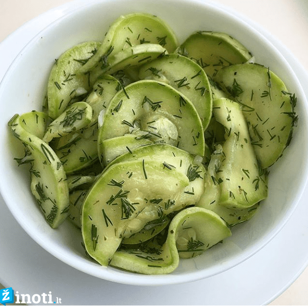 dietiniai cukinijų patiekalai