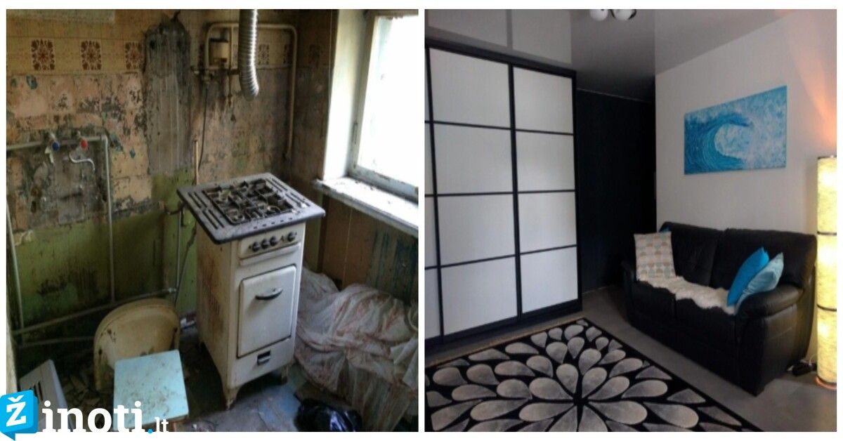 Vyras labai pigiai nusipirko apleistą butą ir pakeitė jį neatpažįstamai!