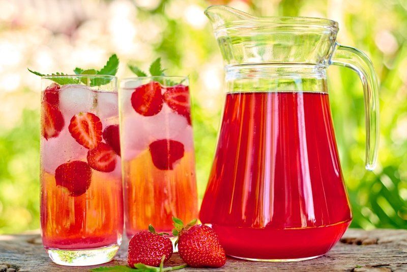 Braškių „Mojito“