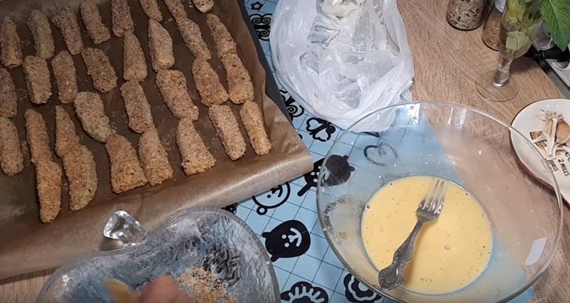Cukinijų lazdelės