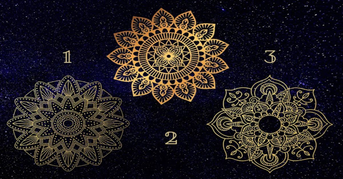 Testas: pasirinkite mandalą ir gaukite pranešimą šiandienai