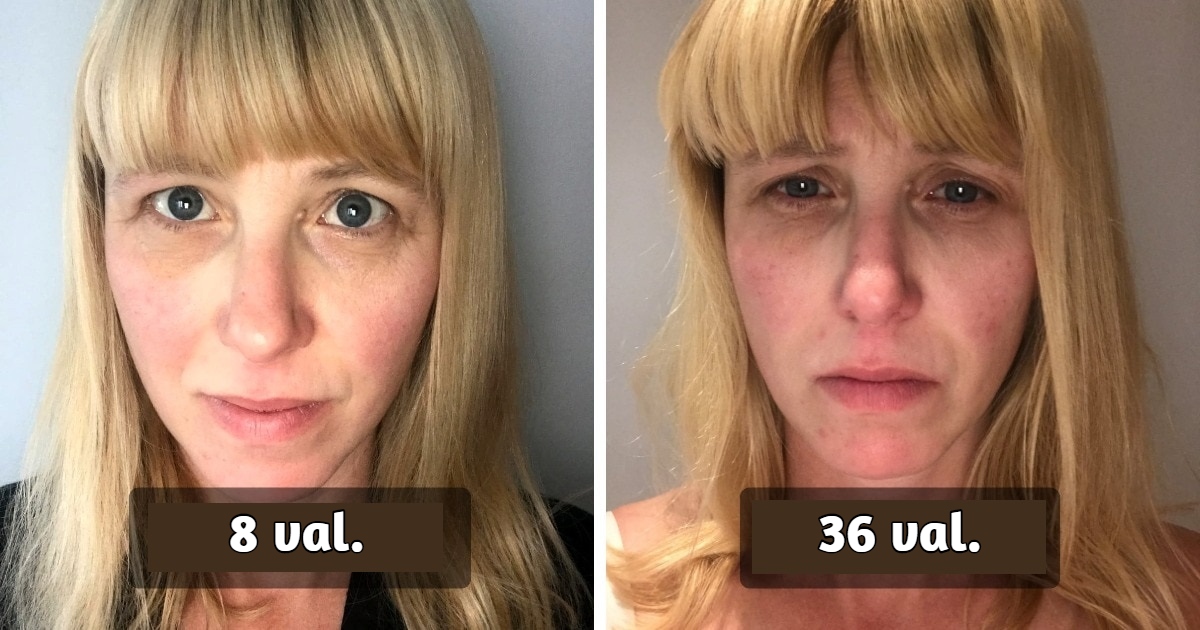 3 vaikų mama atliko eksperimentą: įrodė, kad 36 val. be miego turi įtakos žmogaus išvaizdai