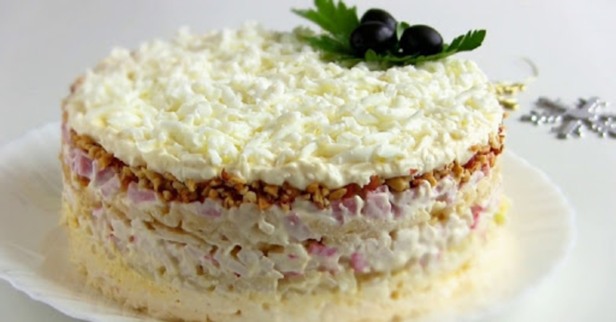 Naujametinės salotos sutuoktiniams: vyrui ir žmonai