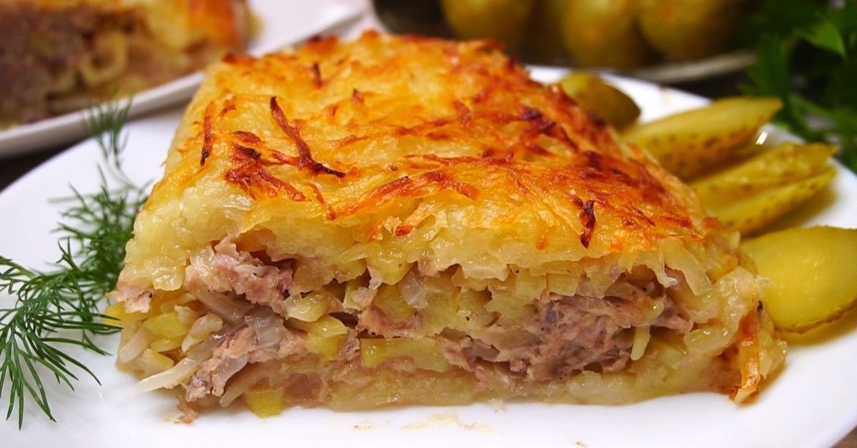 Mėsos užkepėlė su kopūstais- mėgstamiausias vyro patiekalas