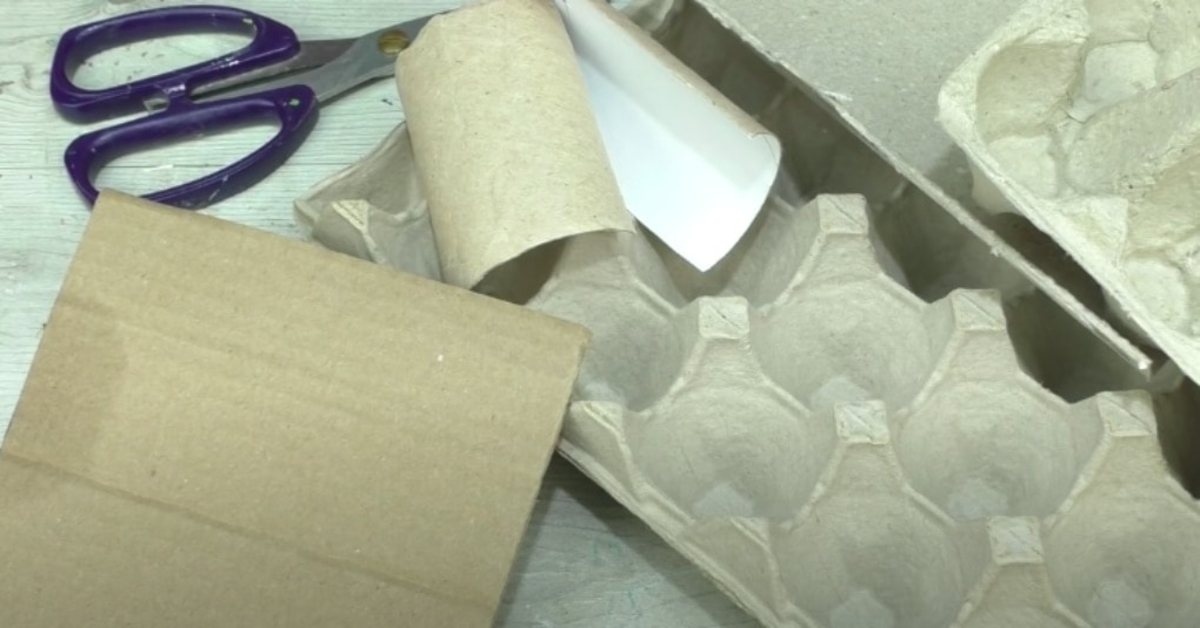 Pasigaminkite gražius magnetukus iš kiaušinių dėžutės