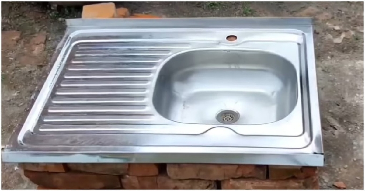 Puiki idėja: išradingas kriauklės pertvarkymas. Patogus ir daugiafunkcinis!