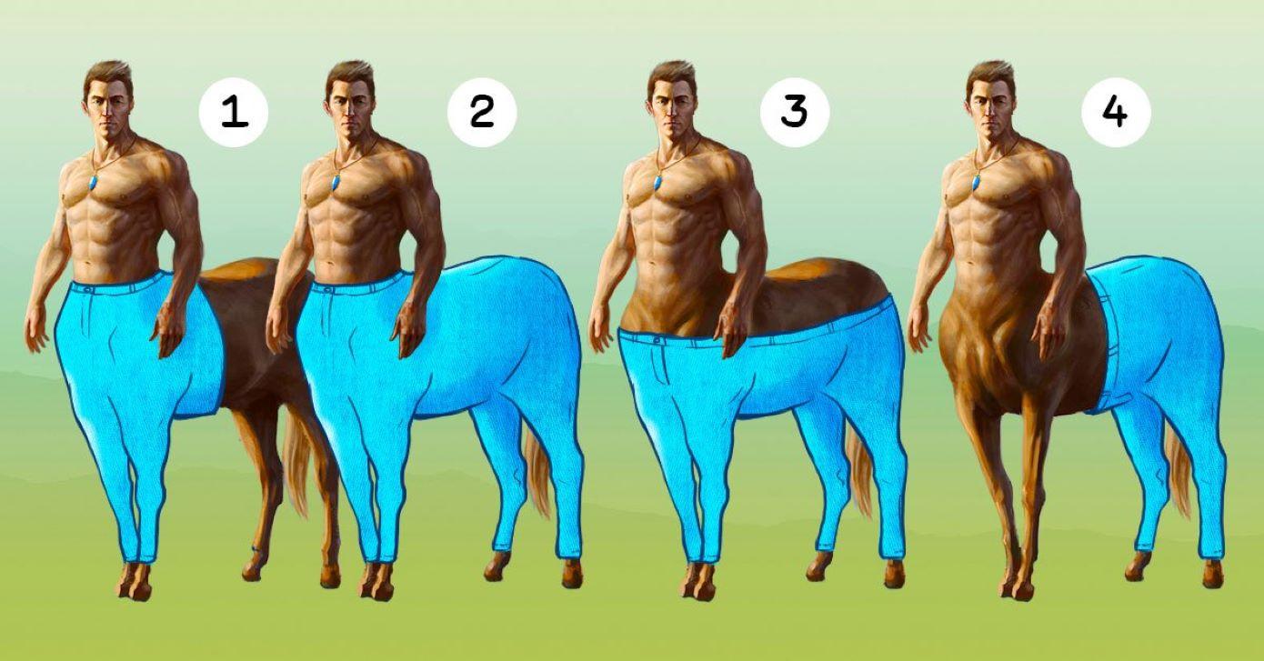 Psichologinis testas kentauras ir jūsų pasąmonės paslaptys