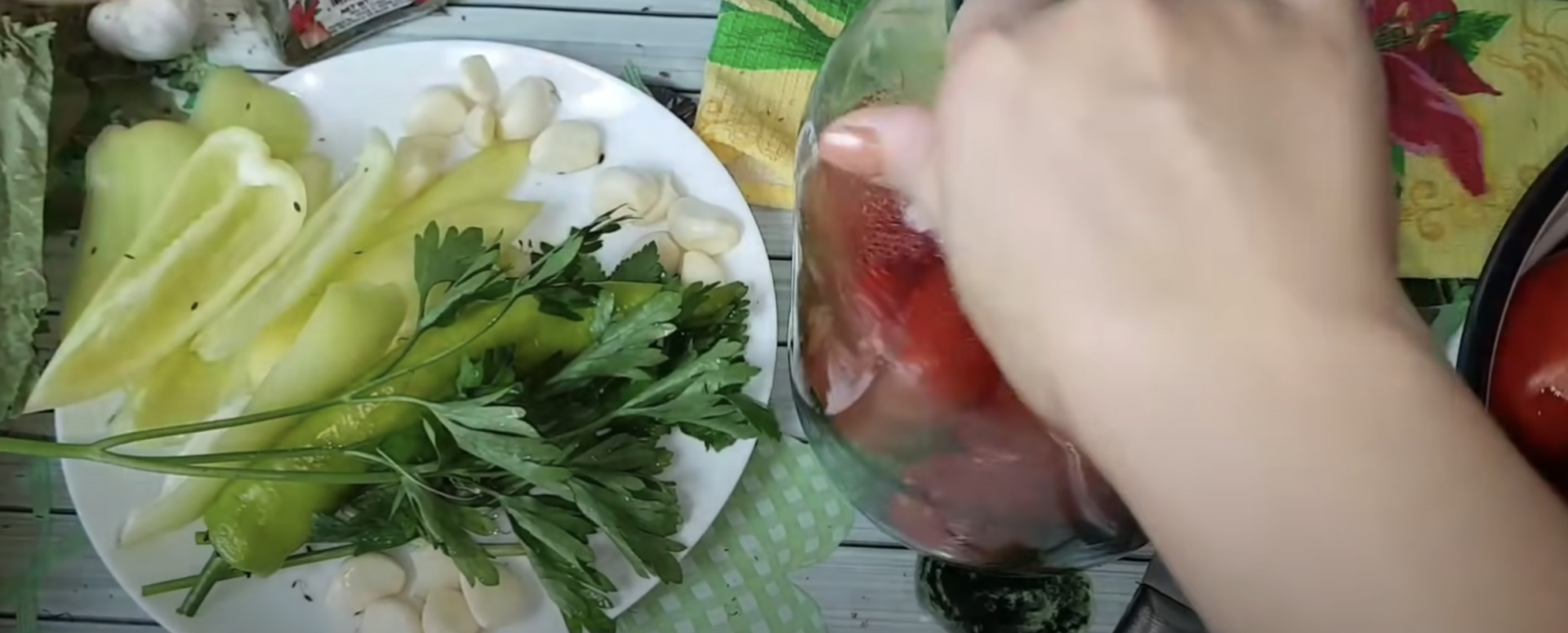 Marinuoti pomidorai