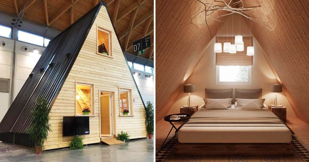 Šis namas kainuoja pigiau nei studijos tipo apartamentai ir galite jį pastatyti per 6 valandas: vaizdas viduje jus visiškai sužavės!